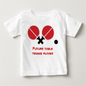 Toekomstige tafeltennis pingpongspelerrackets, bal (Voorkant)