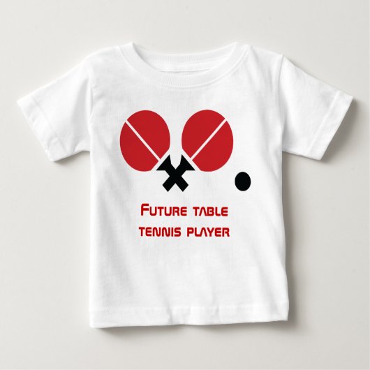 Toekomstige tafeltennis pingpongspelerrackets, bal (Voorkant)