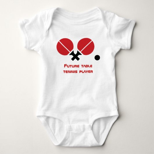 Toekomstige tafeltennis pingpongspelerrackets, bal romper (Voorkant)