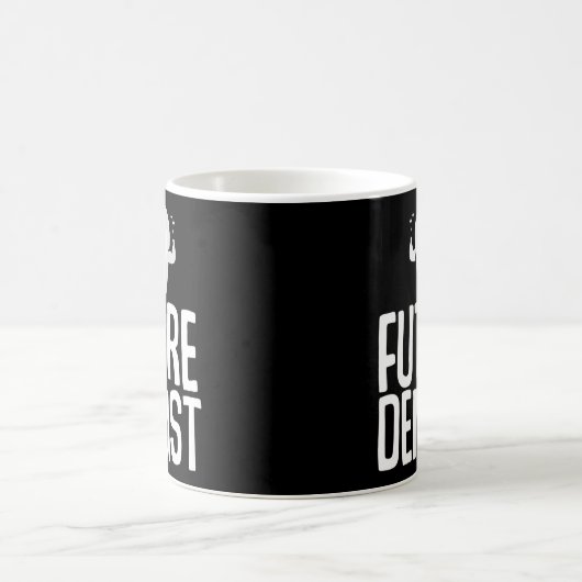 Toekomstige Tandarts Student Tandheelkundige Schoo Koffiemok (Center)