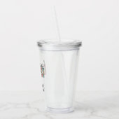 Toekomstige tandheelkundige tandheelkundige tandar acryl drinkbeker (Links)