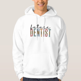 Toekomstige tandheelkundige tandheelkundige tandar hoodie
