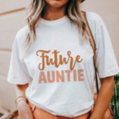 Toekomstige tante t-shirt
