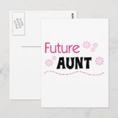 Toekomstige tante Tshirts en cadeaus Briefkaart (Voorkant / Achterkant)