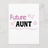 Toekomstige tante Tshirts en cadeaus Briefkaart (Voorkant)