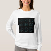 Toekomstige Tech Pijl Circuit Ontwerp T-shirt (Voorkant)