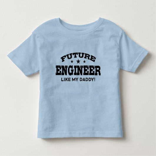 Toekomstige technicus kinder shirts (Voorkant)