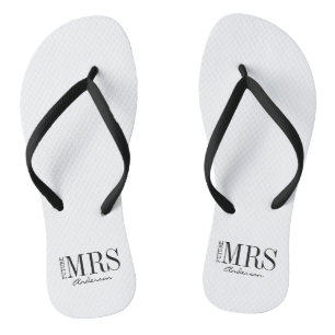 Toekomstige Teenslippers van mevrouw Bride Bridal