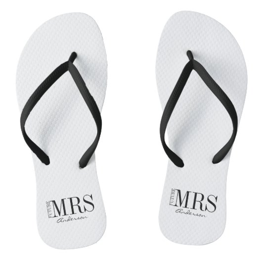 Toekomstige Teenslippers van mevrouw Bride Bridal (Voetbed)
