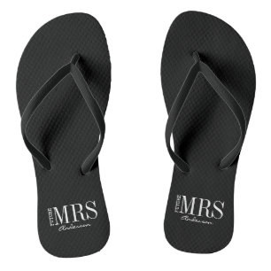 Toekomstige Teenslippers van mevrouw Bride Bridal