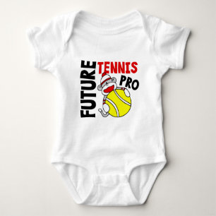 Toekomstige Tennis Pro Sock Monkey Romper