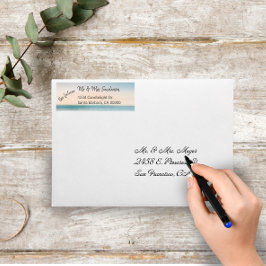 Toekomstige terugkeer van de heer en mevrouw Beach Etiket