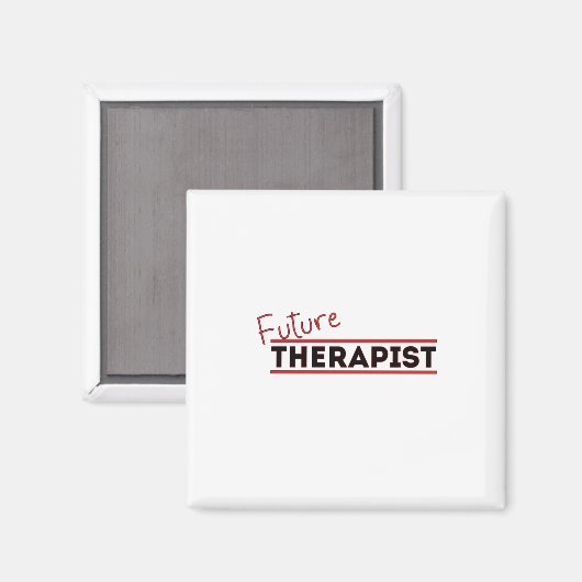Toekomstige therapist magneet (Voorkant / Achterkant)