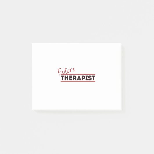 Toekomstige therapist post-it® notes (Voorkant)