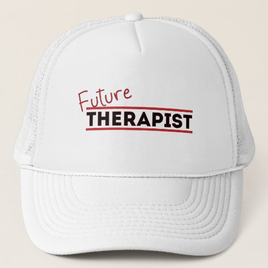 Toekomstige therapist trucker pet (Voorkant)