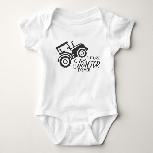 Toekomstige Tractorbestuurder Romper (Voorkant)