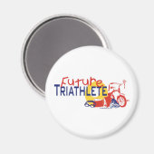Toekomstige triatleet magneet (Voorkant / Achterkant)