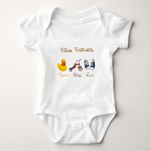 Toekomstige triatleet romper (Voorkant)