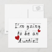 Toekomstige twitteknoppen en cadeautjes Kind afdru Briefkaart (Voorkant / Achterkant)