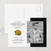 Toekomstige UAPB Golden Lions Afgestudeerde Aankondigingskaart (Voorkant / Achterkant)