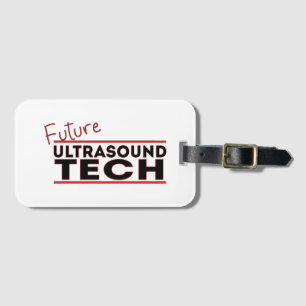 Toekomstige ultrageluidtechnologie bagagelabel
