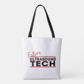 Toekomstige ultrageluidtechnologie tote bag (Achterkant)