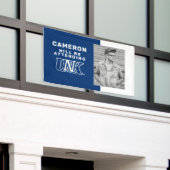 Toekomstige UNK Lopers Afstuderen Spandoek (Buitenkant Gebouw)