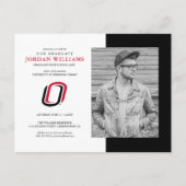 Toekomstige UNO Mavericks afgestudeerde Aankondigingskaart (Voorkant)