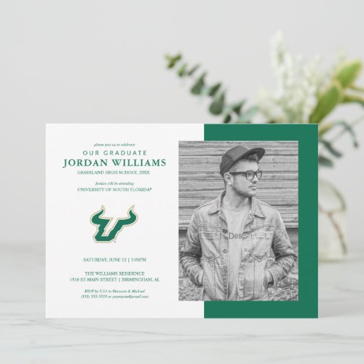 Toekomstige USF Afstuderen Aankondiging (Staand voorkant)