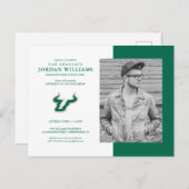 Toekomstige USF Afstuderen Aankondigingskaart (Voorkant / Achterkant)