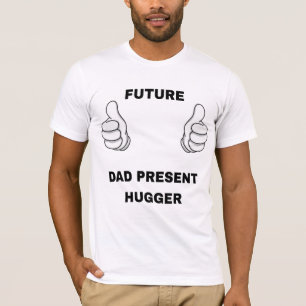 "Toekomstige vader, Cadeau knuffelaar" Pasgeboren  T-shirt