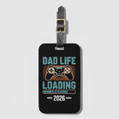 Toekomstige Vader Papa Leven Laden 2026 Bagagelabel (Voorkant (verticaal))