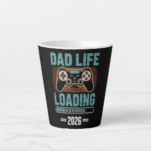 Toekomstige Vader Papa Leven Laden 2026 Latte Mok
