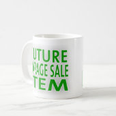 Toekomstige verkoop van garage koffiemok (Voorkant links)