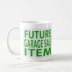 Toekomstige verkoop van garage koffiemok