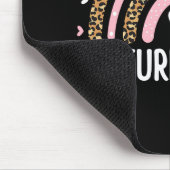 Toekomstige verpleegkundige Student leopard regenb Muismat (Hoek)