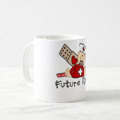 Toekomstige verpleegster koffiemok (Voorkant links)