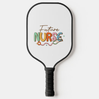 Toekomstige verpleegster pickleball paddle
