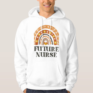 Toekomstige verpleegster Rainbow Hoodie