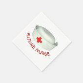 Toekomstige verpleegster servet (Hoek)