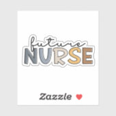 Toekomstige verpleegster | Studenten verpleegkunde Sticker (Vel)