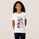 Toekomstige Verpleegster T-shirt (Voorkant volledig)