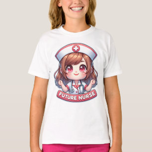 Toekomstige verpleegster t-shirt
