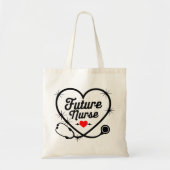 Toekomstige verpleegster tote bag (Voorkant)