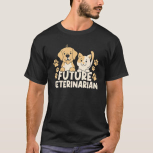 Toekomstige veterinair assistent Tech Ani T-shirt