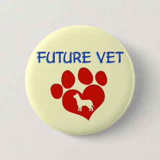 Toekomstige video - Dog Ronde Button 5,7 Cm