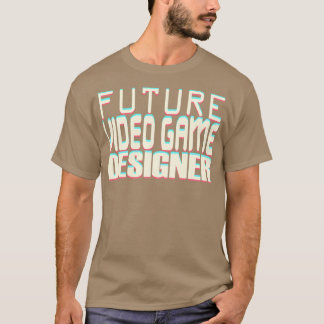 Toekomstige videogame-ontwerper t-shirt