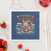Toekomstige Viking Grappige Noorse servetten (Insitu)