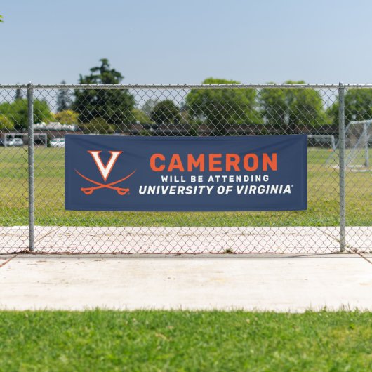 Toekomstige Virginia Cavalier afgestudeerde Spandoek (Insitu)