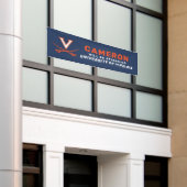 Toekomstige Virginia Cavalier afgestudeerde Spandoek (Buitenkant Gebouw)